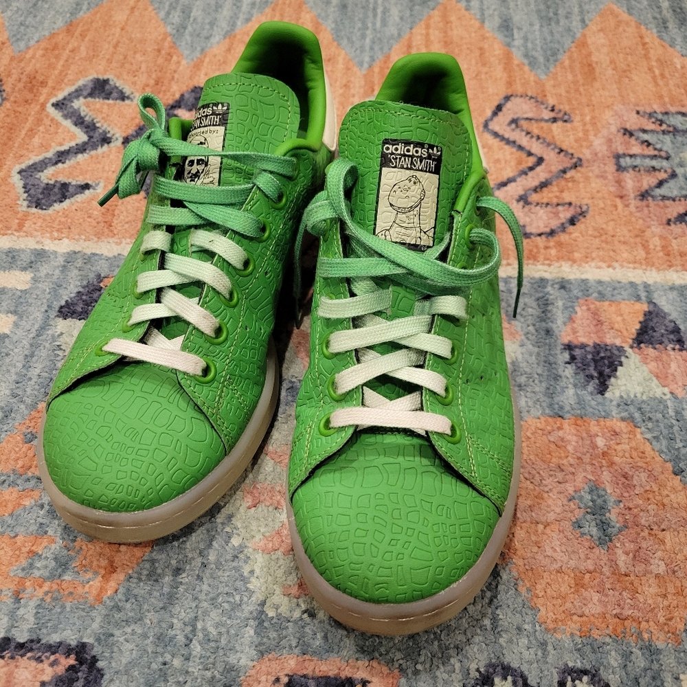 Adidas x Toy Story Green Rex Stan Smith 2021 US Sz. 5.5 Pre-Owned